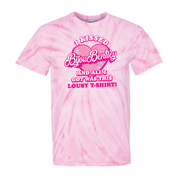 I Kissed Bijou T-shirt Pink